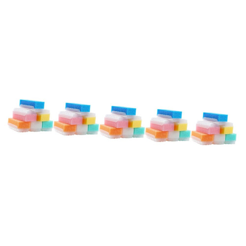 Beavorty 30 pcs Pipette Baby Sensory Brush Kids Hair Brush Shower Hair Brush Bath sponges for Shower Sponge Massage Brush Cradle Cap Brush Sponge Plastic Portable Cleaning Supplies Toddler