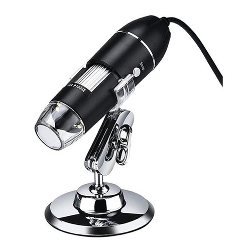 Microscope Accessories Kit 1600X Digital Microscope 8 LED USB Magnifier Camera Microscope Handheld Electronic Stereo USB Microscope Slides (Color : USB-500X)