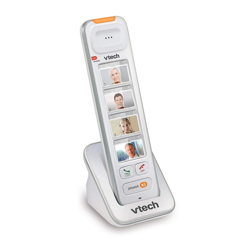 VTech SN5307 Amplified Photo Dial Accessory Handset with Big Buttons & Large Display for VTech SN5127 & SN5147 Senior Phone Systems (Renewed)