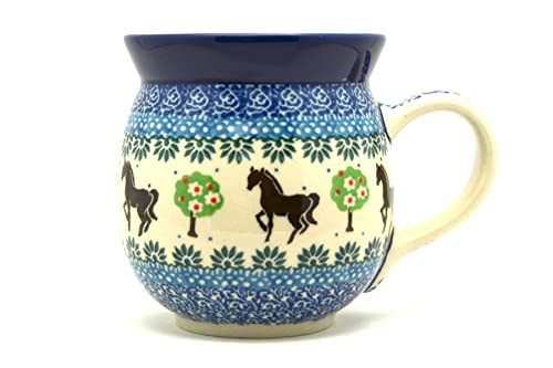 Polish Pottery Mug - 15 oz. Bubble - Mackintosh