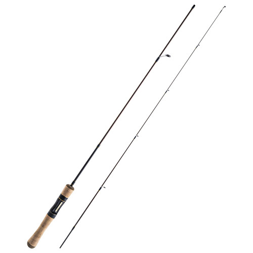Goture Cork Handle Ultra Light Fishing Spinning Rod,2 Piece Ultralight Fishing Rod,Ultralight Medium Fast for Saltwater/Freshwater