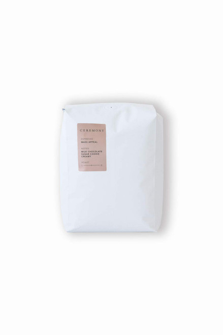 Ceremony Coffee Roasters - Mass Appeal House Espresso Blend - Specialty Whole Bean or Ground Coffee- 2lb Bag (Drip - Medium Grind) Ceremony Coffee Roasters - Mass Appeal House Espresso Blend - Specialty Whole Bean or Ground Coffee- 2lb Bag (Drip - Medium Grind)
