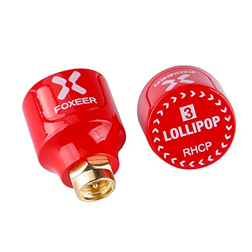 2pcs Foxeer Lollipop V3 FPV Antenna Stubby 5.8G RHCP Antenna SMA Male For RC Drone FPV Quadcopeter Multicopter TX/RX