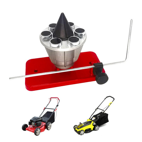 DPHXF Blade Balancer Replace 339075B Lawn Mower Blade Balancer Magnetic Wall Mount 42-047 (Red)