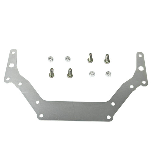 BOP-to-Chevy Transmission Adapter Plate Compatible with Chevy 1966-up Buick Olds Pontiac and Cadillac TH350 or TH400 to 1962 and Chevy Engines
