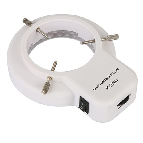 Microscope Kit Ultrathin LED Adjustable Ring Light Illuminator Lamp for Microscope Microscope Lens Adapters (Color : K-D064)