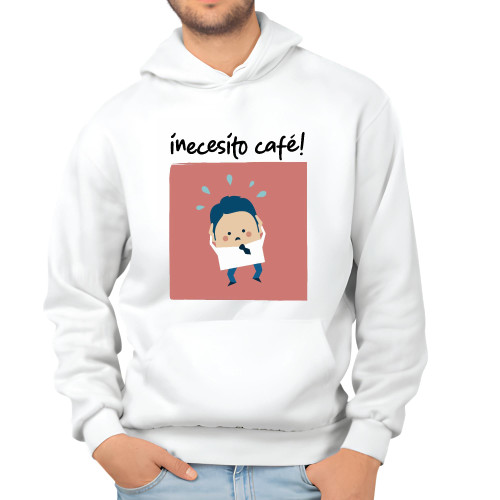 Funny Spanish Language Cafe Gift for Spanish Speakers White and Muticolor Unisex Hoodie Funny Spanish Language Cafe Gift for Spanish Speakers White and Muticolor Unisex Hoodie
