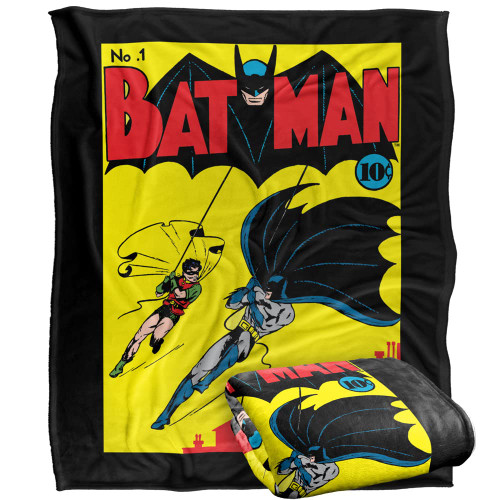 Batman Batman First Officially Licensed Silky Touch Super Soft Throw Blanket 50" x 60"