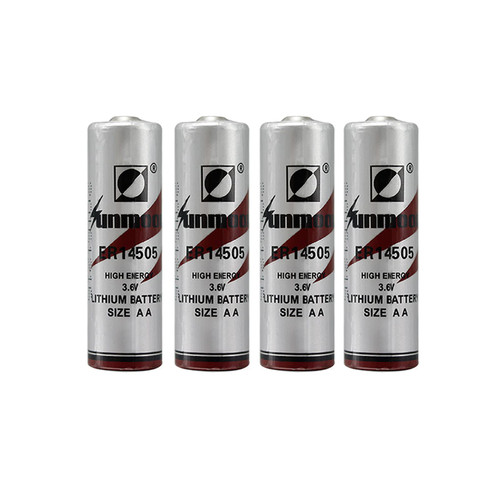STEPMAX (4 Pack) ER14505 3.6V Lithium Battery AA Size 2400mAh LS14500 Non-Rechargeable Battery