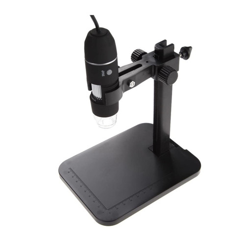 Microscope Kit 1000X HD1080P 4.3 Inch LCD Digital Microscope Portable Desktop Microscope Microscope Lens Adapters (Color : 1000X 8LEDs)