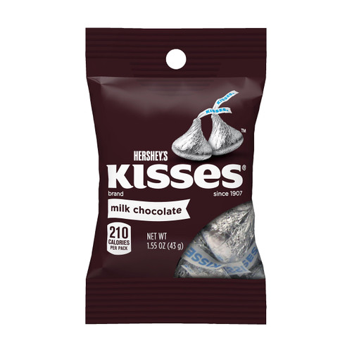 HERSHEY'S KISSES Chocolate Candy, 1.55 Ounce (Pack of 24) HERSHEY'S KISSES Chocolate Candy, 1.55 Ounce (Pack of 24)