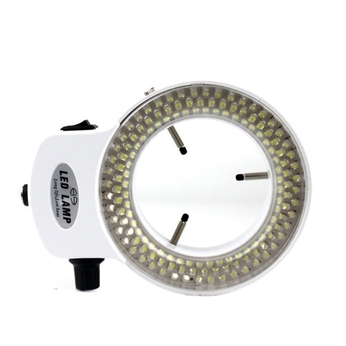 Microscope Accessories kit Slide Preparation camer Adjustable 144 LED Ring Light Lamp 6500K 90V-240V for Industrial Stereo Microscope Microscope Accessories (Color : 144 LED)