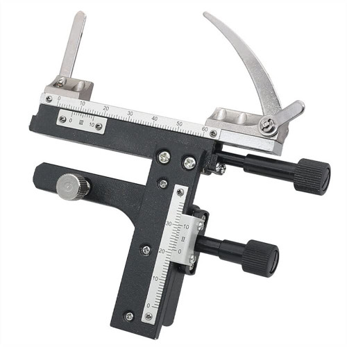 Microscope Adapter X-Y Movable Stage for XSP Biological Microscope Metal Attachable Mechanical Stage with 0-60mm Scale Ruler Microscope Accessories Microscope Accessories (Color : 35mmA)