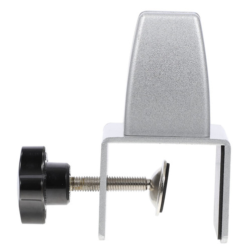 VILLCASE 4pcs Screen Clip Desk Divider Clamps Desk Partition Clamps Glass Stand Glass Screens Bench Clamp Desk Divider Clip Adjustable Partition Clamp Thicken Aluminum Alloy Shield Clip