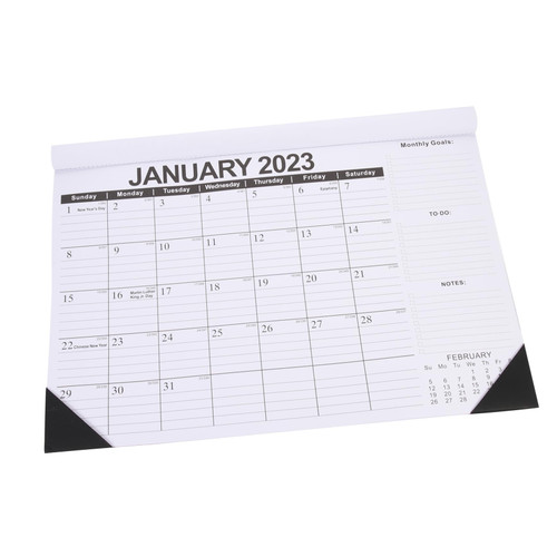VILLCASE 3pcs English Calendar 2023 Monthly Calendar 2023 Calendar Monthly Wall Calendar 2022 Wall Calendar 2022 Flip Wall Calendar Desk Calendar 2022 Schedule Paper Office Tearable