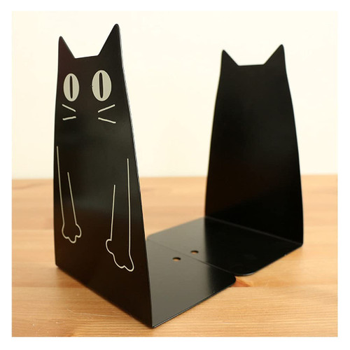 OUSIKA Bookends Bookends Metal Iron Bookend Bookshelf Stereo Animal Shape Book Ends Accommodate Heavy Books Bookends Office Living Room Decoration Book Stoppers Book Ends Bookends (Color : C)
