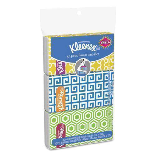 Kleenex&reg; Pocket Tissue, Facial, 15 Sheets, 36/CT, White (KIM11976) Category: Facial Tissue