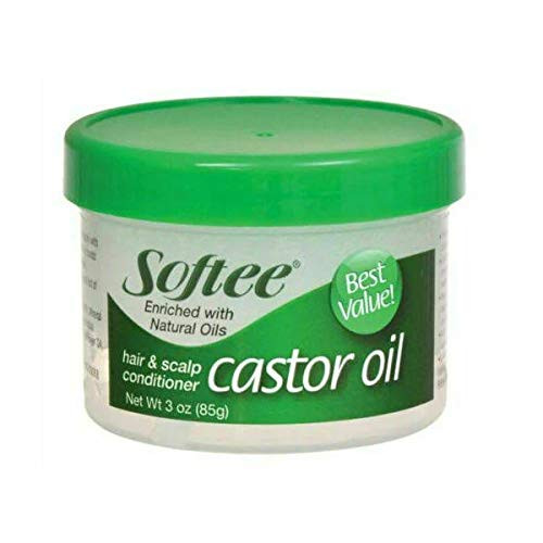 Softee Softee Castor Oil Hair & Scalp Conditioner 3 Oz,Pack of 12