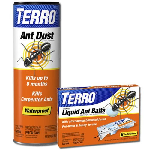 TERRO T600-300 Liquid Ant Bait and Ant Dust