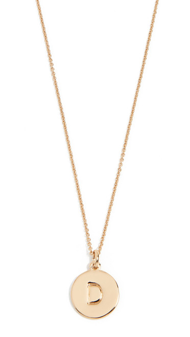 kate spade new york "Kate Spade Pendants" "D" Pendant Necklace, 18"