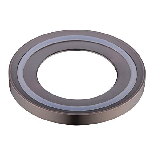 BESTILL Brass Bathroom Mounting Ring for Vessel Sink,Oil Rubbed Bronze/ORB