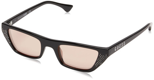 GUESS GU8214 Shiny Black/Bordeaux Mirror One Size