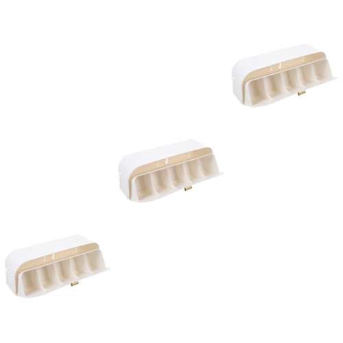 PRETYZOOM 3pcs Socks Storage Box College Apartment Essentials Sock Hanging Rack Compartment Organizer Drawer Dividers Cabinet Drawers Sock Storage Rack White Pp Compartment Box Wardrobe PRETYZOOM 3pcs Socks Storage Box College Apartment Essentials Sock Hanging Rack Compartment Organizer Drawer Dividers Cabinet Drawers Sock Storage Rack White Pp Compartment Box Wardrobe