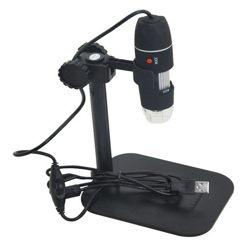 XuuSHA Microscope Accessories kit Slide Preparation camer 50X to 1000X USB Microscope Digital LED Mini Camera Magnifier Micro Microscope Accessories (Bundle : 500X)