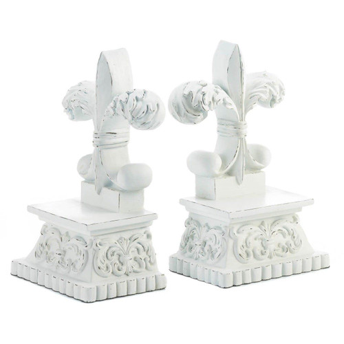 Global Furniture Outlet Fleur-De-Lis Bookends