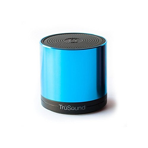TruSound T2Blue Audio Wireless Bluetooth Portable Speaker/Speaker Phone 360 Degree Sound - Blue
