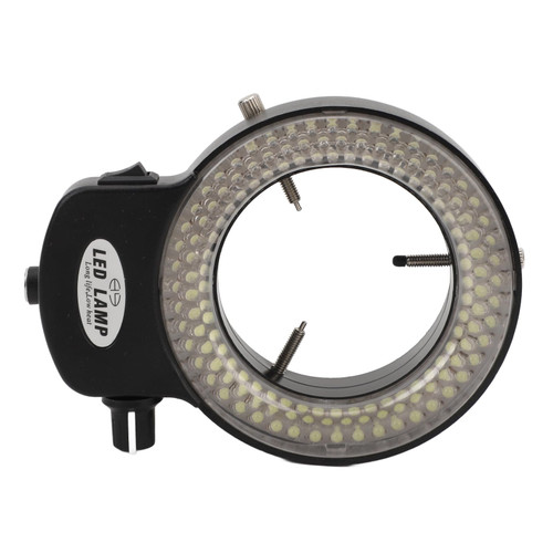 Light, 100-240V Fine Workmanship Easy to Install Microscope Light Brightness Adjustable for Lathes (US Plug)
