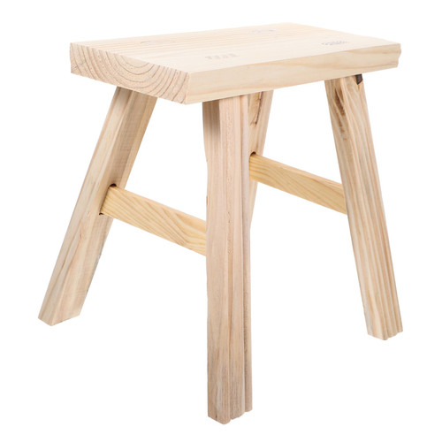 TIDTALEO Wood Tray Stools Sitting Stool Toddler Bench Toddler Kitchen Stool Short Step Stool Wood Stool Wood Step Stool Small Wooden Stool Bathroom Stool Shoe Changing Stool Indoor Child