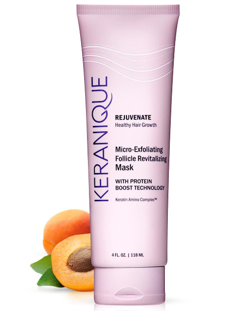 Micro Exfoliating Mask for Scalp & Hair - Keranique Clarifying Scalp Scrub for Women - Cleansing & Moisturizing Scalp Detox Conditioner - Creates Foundation for Fuller Growth - Hair Mask & Exfoliator Micro Exfoliating Mask for Scalp & Hair - Keranique Clarifying Scalp Scrub for Women - Cleansing & Moisturizing Scalp Detox Conditioner - Creates Foundation for Fuller Growth - Hair Mask & Exfoliator