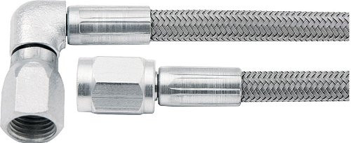 Allstar Performance ALL46302-6 (6") Straight Braided Brake Line