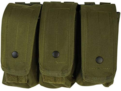Fox Outdoor AR-15/AK-47 Triple Mag Pouch Olive Drab