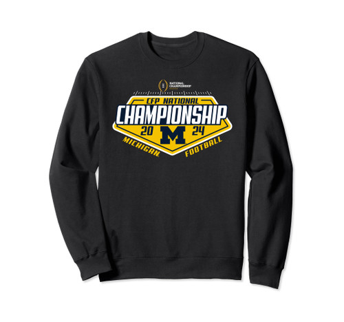 Michigan Wolverines 2024 CFP National Championship Blaze Sweatshirt