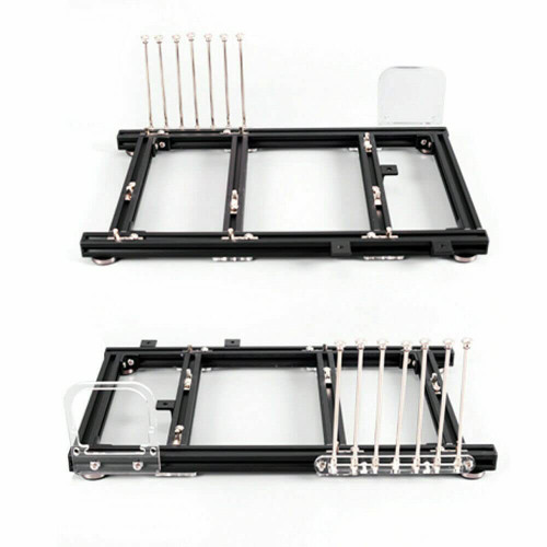 ATX PC Motherboard Case Frame, ITX MATX ATX Motherboard Test Bench Aluminum Open Air Frame Computer Case Alu Bracket DIY