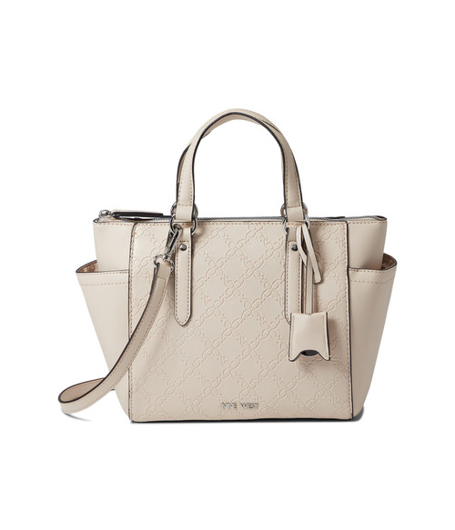 NINE WEST Cedar Satchel Buff One Size