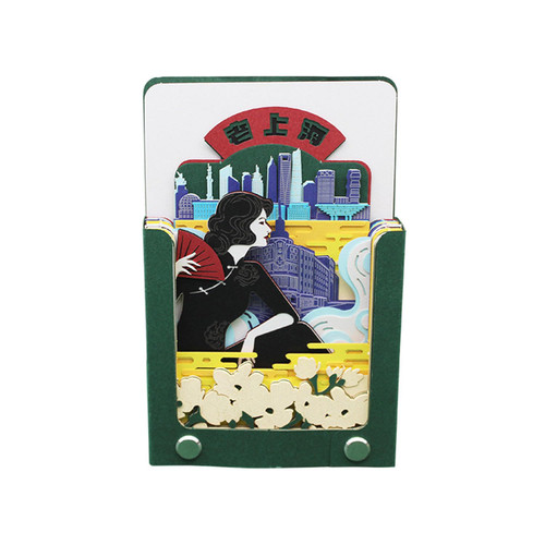 NoZem Piece Calendar 2024, Multifunctional 3D Post Notes Notepad Paper Craft, 3D Calendar, 3D Memo Pad Calendar 2024, Tear Away Calendar Sculpture, for Home Office Desktop Decoration
