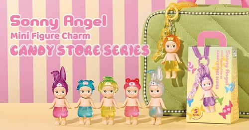 Sonny Angel Candy Store Charm 2023 Series - Original Mini Figure Charm/Limited Edition - 1 Sealed Blind Box