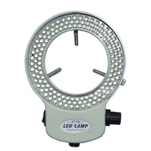 Smicroscope Accessories for Adults Adjustable 144 LED Durable Ring Light Lamp Illuminator for Industry Stereo Microscope Camera Microscope (Color : White Color)