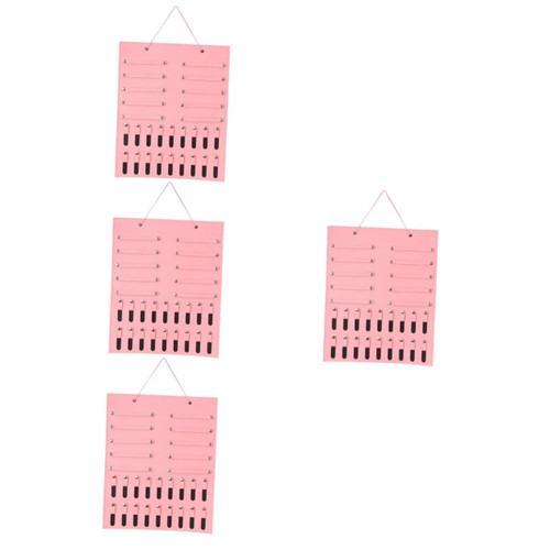 Zerodeko 4pcs Storage Bag Hanging Jewelry Pouch Bracelet Hanger Hanging Jewelry Bag Hanging Jewelry Holder Jewelry Storage Book with Pockets Necklace Organizer Felt Wall Earring Holder Baby Zerodeko 4pcs Storage Bag Hanging Jewelry Pouch Bracelet Hanger Hanging Jewelry Bag Hanging Jewelry Holder Jewelry Storage Book with Pockets Necklace Organizer Felt Wall Earring Holder Baby