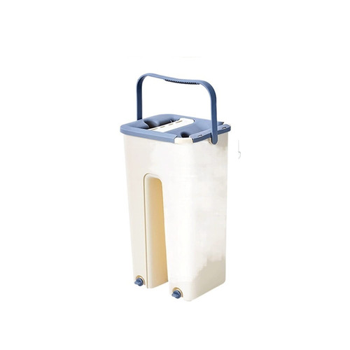 VATTEA Mop Bucket Squeeze Mop with Bucket Head Swivel Flat Mop with Microfiber Pad Hands-Free Floor Mop Wet and Dry Household Cleaning Tools VATTEA Mop Bucket Squeeze Mop with Bucket Head Swivel Flat Mop with Microfiber Pad Hands-Free Floor Mop Wet and Dry Household Cleaning Tools