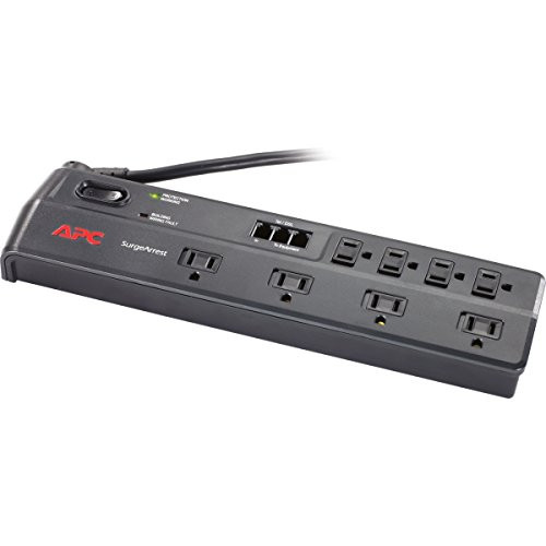 APC SurgeArrest Home/Office - Surge suppressor - AC 120 V - 8 output connector(s)
