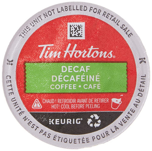 Tim Hortons Single-serve Decaf 80 K-Cup Pods, 840g/29.6oz {Imported from Canada}