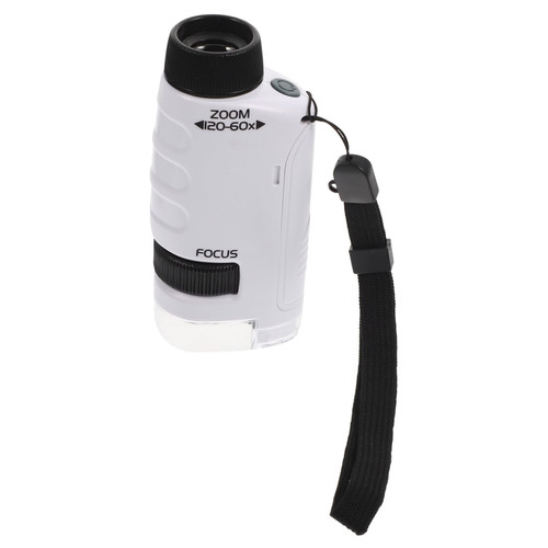 Abaodam 5pcs Portable Microscope Specimen Kids Toy Microscope Science Educational Toys Children Toys Childrens Toys Microscope Observer Kids Playset Toys for Kids Gift Pupils White Abs Boy