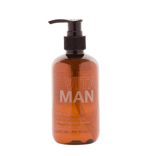 VITAMAN Shampoo For Men | Cleanses Oily Hair and Scalp | 8.4 oz