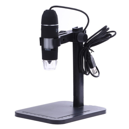 XuuSHA Microscope Accessories kit Slide Preparation camer 1000X 8 LED 2MP Professional USB Digital Microscope Electronic Microscope Lift Stand Microscope Accessories (Color : 1000X 8LED)