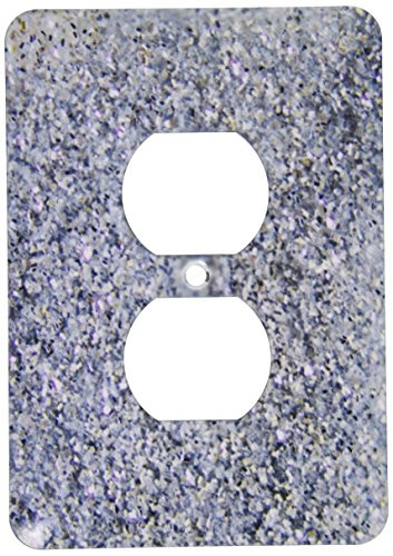3dRose LLC lsp_31160_6 Silver Sparkle Like - 2 Plug Outlet Cover