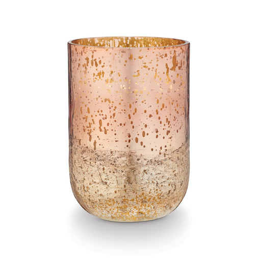 ILLUME Noble Holiday Cassia Clove Large Crackle Glass Candle